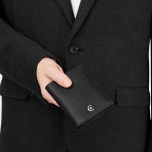 Porte-cartes Trifold Belgravia Black 6