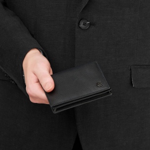 Porte-cartes Flap Islington Black 5