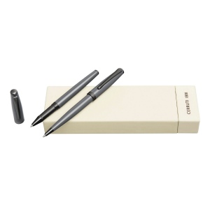 Parure Islington Grey (stylo bille & stylo roller)
