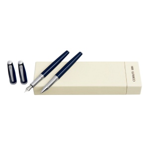 Parure Islington Navy (stylo roller & stylo plume)