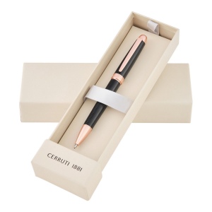 Stylo bille Holborn Black & Rosegold 7