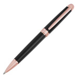 Stylo bille Holborn Black & Rosegold