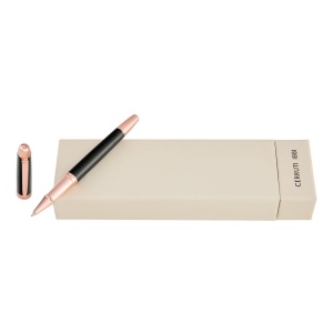 Stylo roller Holborn Black & Rosegold 9