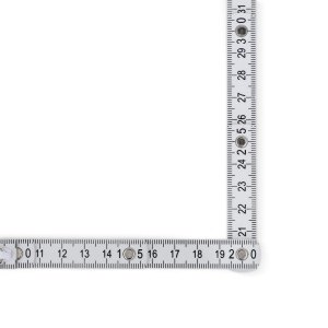 Règle calibrée pliable anneau 0,5m 4
