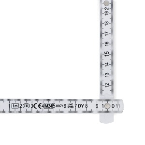 Règle pliable calibrée 1m 4