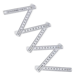 Règle pliable calibrée 1m 5