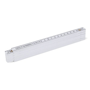 Règle pliable calibrée 2m 5