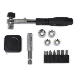 Set d'outils de 13 pièces dans une boîte en bambou 4