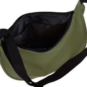 Sac à bandoulière demi-lune en R-PET 600D enduit de PU 16