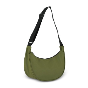 Sac à bandoulière demi-lune en R-PET 600D enduit de PU 17