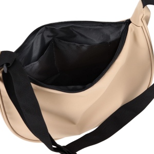 Sac à bandoulière demi-lune en R-PET 600D enduit de PU 21
