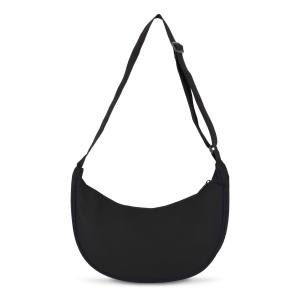 Sac à bandoulière demi-lune en R-PET 600D enduit de PU 10