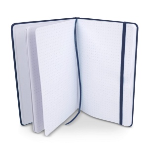 Cahier A5 PU avec pages quadrillées 27