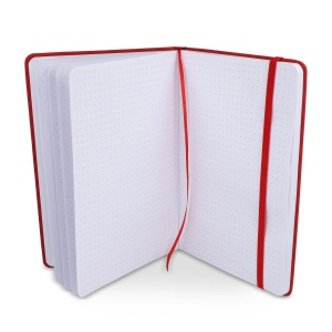 Cahier A5 PU avec pages quadrillées 42