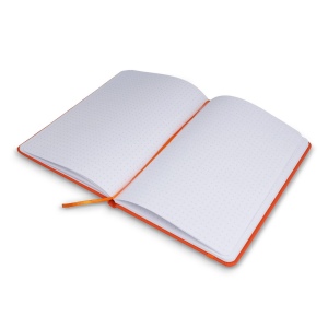 Cahier A5 PU avec pages quadrillées 44