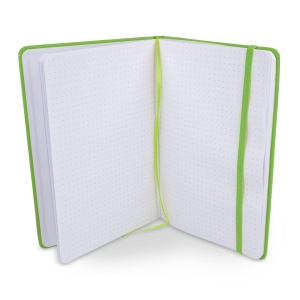Cahier A5 PU avec pages quadrillées 53