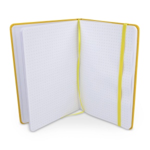 Cahier A5 PU avec pages quadrillées 57