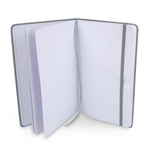 Cahier A5 PU avec pages quadrillées 63
