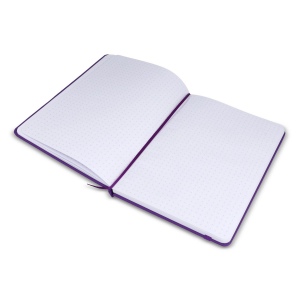 Cahier A5 PU avec pages quadrillées 68