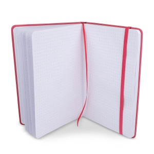 Cahier A5 PU avec pages quadrillées 71