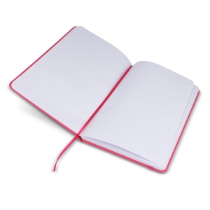 Cahier A5 PU avec pages quadrillées 72