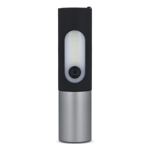 Lampe de poche LED rechargeable 10 W avec fonction zoom 300 lm 21