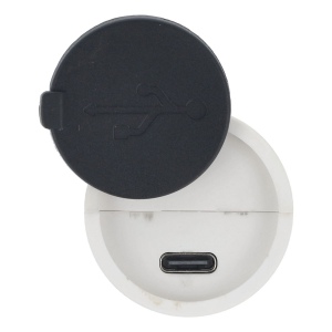 Lampe de poche LED rechargeable 10 W avec fonction zoom 300 lm 8
