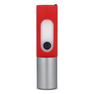 Lampe de poche LED rechargeable 10 W avec fonction zoom 300 lm 40