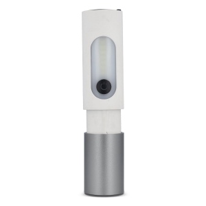 Lampe de poche LED rechargeable 10 W avec fonction zoom 300 lm 10