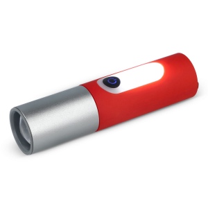Lampe de poche LED rechargeable 10 W avec fonction zoom 300 lm 5