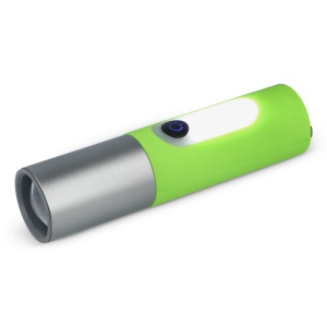 Lampe de poche LED rechargeable 10 W avec fonction zoom 300 lm 6