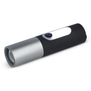 Lampe de poche LED rechargeable 10 W avec fonction zoom 300 lm 3