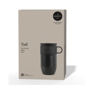 Mug isolé Sagaform Ted, 280ml, étanche et lavable au lave-vaisselle 10