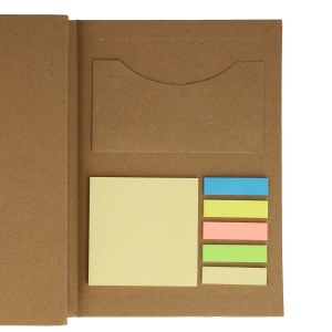 Set de papeterie en papier recyclé à trois volets 5