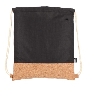 Sac à cordon R-PET &amp; liège 35 x 40cm 7