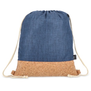 Sac à cordon R-PET &amp; liège 35 x 40cm 9