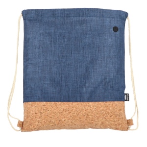 Sac à cordon R-PET &amp; liège 35 x 40cm 10