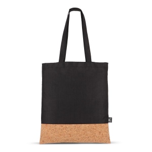 Sac de transport R-PET &amp; liège 35 x 40cm 7