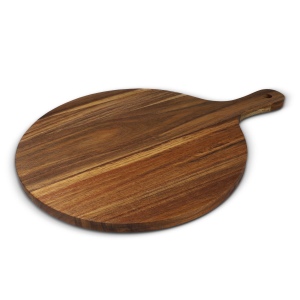 InSideOut Plat de service en bois rond, 31.5cm 2