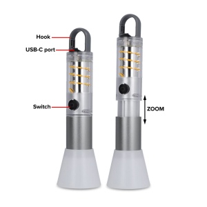 Lampe de poche multifonctionnelle en matériaux recyclés 3