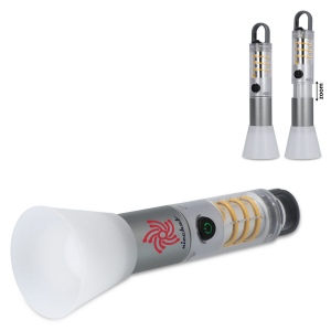 Lampe de poche multifonctionnelle en matériaux recyclés