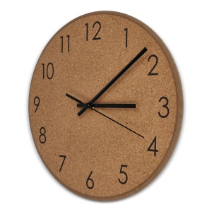 Horloge murale en liège 3