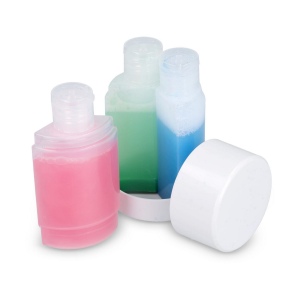 Trio de flacons de toilette de voyage 5