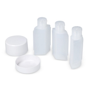 Trio de flacons de toilette de voyage 6