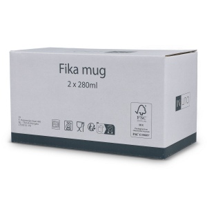 InSideOut Cup Fika mug set of 2 280ml 19