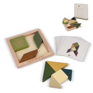 InSideOut Tangram en bois think IQ puzzle