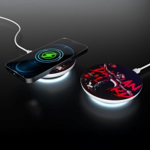 Chargeur rapide sans fil 15 W avec indicateur LED 4