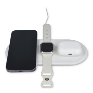 Chargeur sans fil rapide 3-en-1 15 W téléphones / Apple Watch / AirPod 7