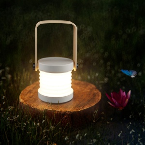 Lampe LED multifonctionnelle Coollux avec poignée en bambou 2