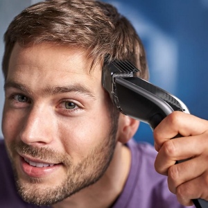 HC7650-Philips Tondeuse à cheveux à fil lavable avec accessoires 7